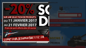 What Comptoirdelamaquette.fr website looked like in 2017 (7 years ago)