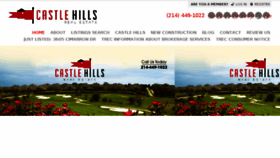 What Castlehillsrealestate.com website looked like in 2017 (7 years ago)