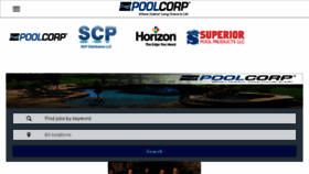 What Careers.poolcorp.com website looked like in 2017 (7 years ago)