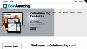 What Coinamazing.com website looked like in 2017 (7 years ago)