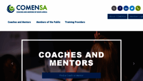 What Comensa.org.za website looked like in 2017 (7 years ago)