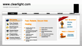 What Clearlight.com website looked like in 2017 (7 years ago)
