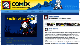 What Comix-hannover.de website looked like in 2017 (7 years ago)
