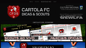 What Cartolacfds.club website looked like in 2017 (7 years ago)