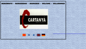 What Cartanya.cat website looked like in 2017 (7 years ago)