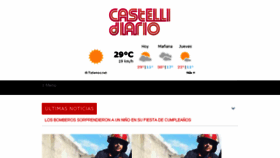What Castellidiario.com.ar website looked like in 2017 (7 years ago)