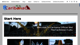 What Caribana.ca website looked like in 2017 (7 years ago)