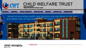 What Childwelfaretrust.org website looked like in 2017 (7 years ago)