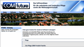 What Comfuture.de website looked like in 2017 (7 years ago)