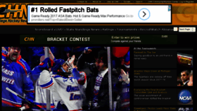 What Collegehockeynews.com website looked like in 2017 (7 years ago)