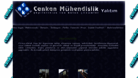 What Cankanmuhendislik.com website looked like in 2017 (7 years ago)