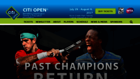 What Citiopentennis.com website looked like in 2017 (7 years ago)