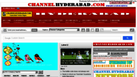 What Channelhyderabad.com website looked like in 2017 (7 years ago)