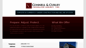 What Connellcurley.com website looked like in 2017 (7 years ago)