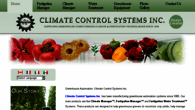 What Climatecontrol.com website looked like in 2017 (7 years ago)