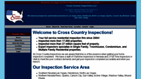 What Crosscountryinspections.com website looked like in 2017 (7 years ago)