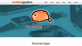What Cerebralgardens.com website looked like in 2017 (7 years ago)