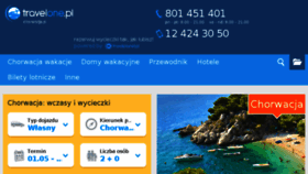 What Chorwacja.pl website looked like in 2017 (7 years ago)