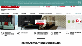 What Chantemur.fr website looked like in 2017 (7 years ago)