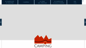What Camping-trentino.it website looked like in 2017 (7 years ago)