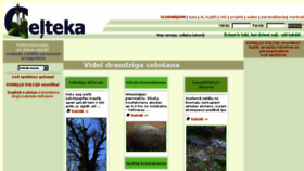 What Celteka.lv website looked like in 2017 (7 years ago)