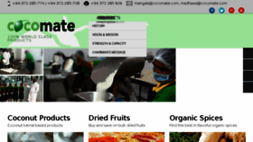 What Cocomate.com website looked like in 2017 (7 years ago)