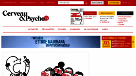 What Cerveauetpsycho.fr website looked like in 2017 (7 years ago)