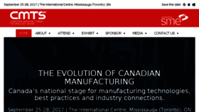 What Cmts.ca website looked like in 2017 (7 years ago)