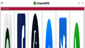 What Clearapk.com website looked like in 2017 (7 years ago)