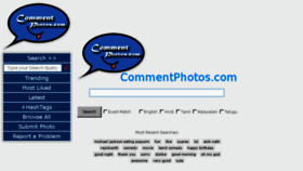 What Commentphotos.com website looked like in 2017 (7 years ago)