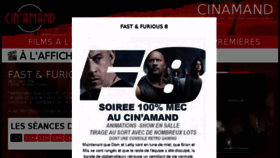 What Cinamand.fr website looked like in 2017 (7 years ago)