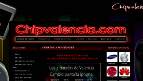What Chipvalencia.com website looked like in 2017 (7 years ago)