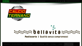 What Calcioternano.it website looked like in 2017 (7 years ago)