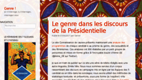 What Cafaitgenre.org website looked like in 2017 (8 years ago)