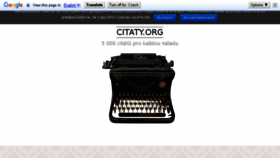 What Citaty.org website looked like in 2017 (7 years ago)
