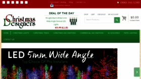 What Christmasdesigners.com website looked like in 2017 (7 years ago)