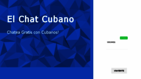 What Cubano.im website looked like in 2017 (7 years ago)