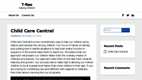 What Child-central.com website looked like in 2017 (7 years ago)