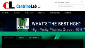 What Centrinolab.net website looked like in 2017 (8 years ago)