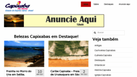 What Capixabadagema.com.br website looked like in 2017 (7 years ago)