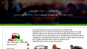 What Crazycarcorner.com website looked like in 2017 (7 years ago)