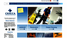 What Cioccas.com website looked like in 2017 (8 years ago)