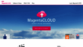 What Cloud.telekom-dienste.de website looked like in 2017 (7 years ago)