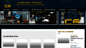 What Checksix-fr.com website looked like in 2017 (7 years ago)