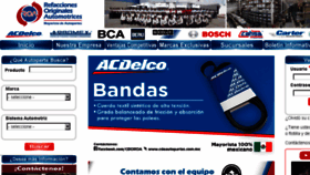 What Cdoautopartes.com.mx website looked like in 2017 (7 years ago)