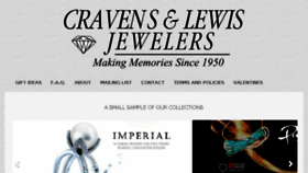 What Cravensandlewis.com website looked like in 2017 (7 years ago)