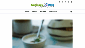 What Culinaryxpress.com website looked like in 2017 (7 years ago)