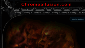 What Chromeallusion.com website looked like in 2017 (7 years ago)