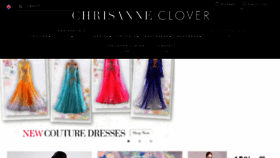 What Chrisanne.com website looked like in 2017 (7 years ago)