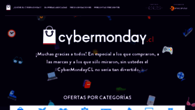 What Cybermonday.cl website looked like in 2017 (7 years ago)